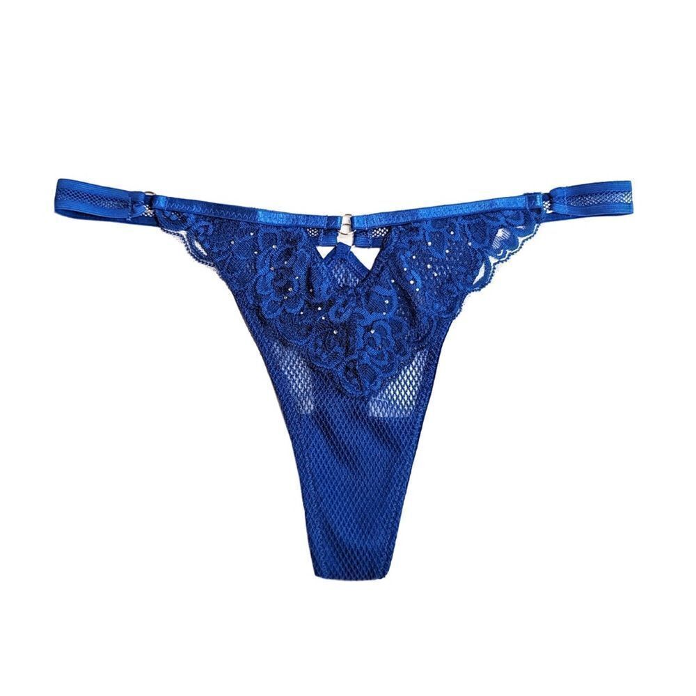 Knotty Knickers Sapphire Secret G-String
